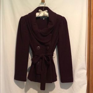 Boiled wool jacket